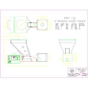 MRF-16 Regrind Feeder Drawing thumbnail