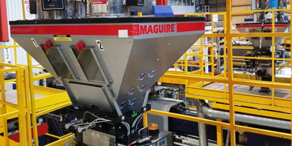 Maguire Blender in Blow Molding Process