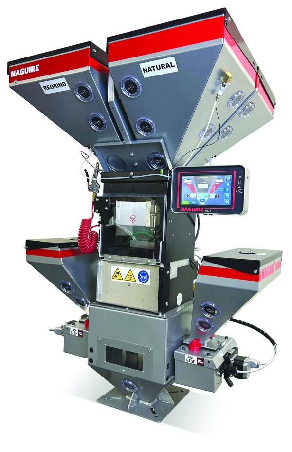 Fusion Gravimetric Blender and Feeder combined with a single interface 